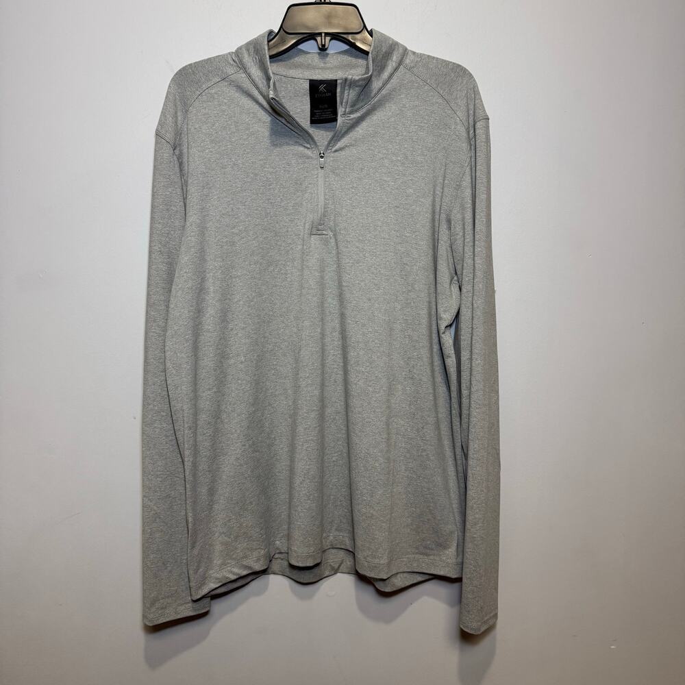 Kyodan men’s long sleeve 1/4 zip pullover. Size XL